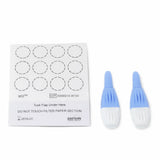 Blood spot test kit from ZRT Laboratory on a white background